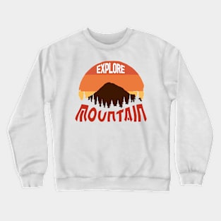 Explore Mountain Crewneck Sweatshirt